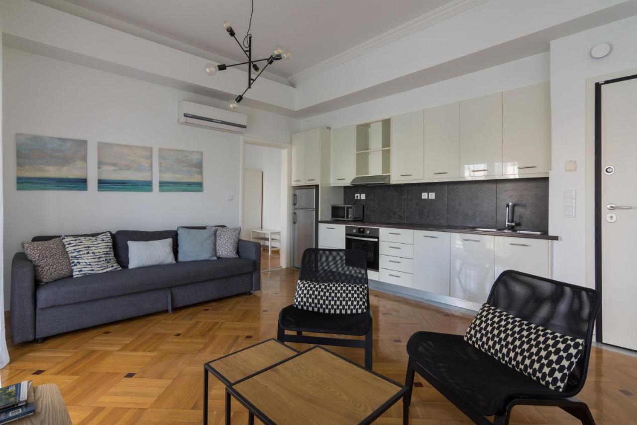 Classic Apartment For 4 People A Athén Kültér fotó